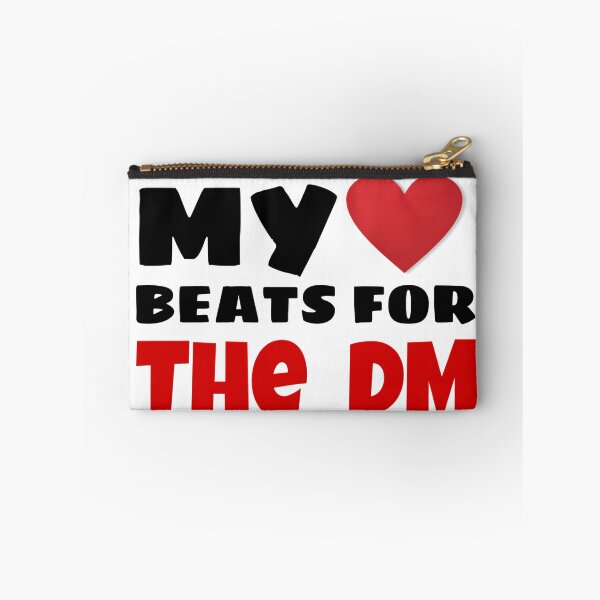 Item preview, MY HEART BEATS FOR THE DM FUNNY GIFT designed and sold by ASsi-Eve.