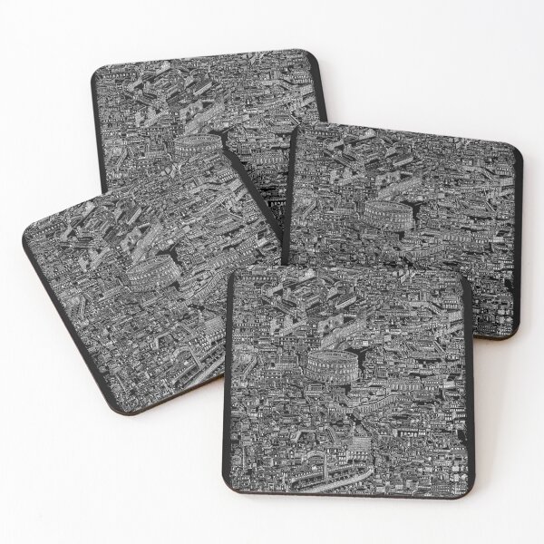 Item preview, The City Of Rome Black designed and sold by Fruitsome.