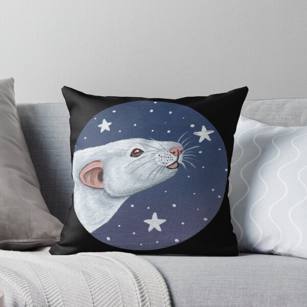 Item preview, Albino Rat Stargazing designed and sold by WolfySilver.