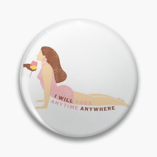 Item preview, I will yoga anytime anywhere designed and sold by TeeKid.