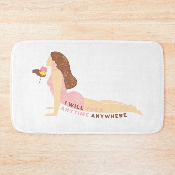 Item preview, I will yoga anytime anywhere designed and sold by TeeKid.