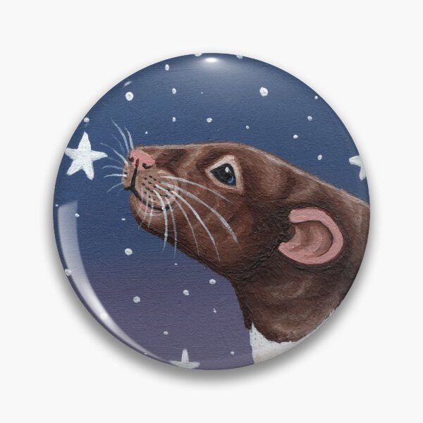 Item preview, Agouti Hooded Rat Stargazing designed and sold by WolfySilver.