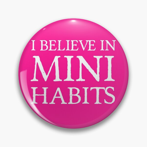 Item preview, I Believe in Mini Habits | Life | Quotes | Pink designed and sold by Wintre2.