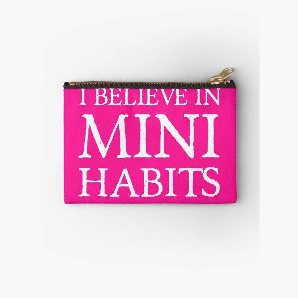 Item preview, I Believe in Mini Habits | Life | Quotes | Pink designed and sold by Wintre2.