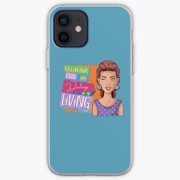 Listen hon, I kill my darlings for a living - It's the life of an author! iPhone Soft Case