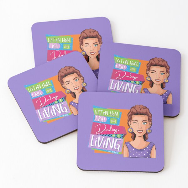 Item preview, Listen hon, I kill my darlings for a living - It's the life of an author! designed and sold by RandRramblings.