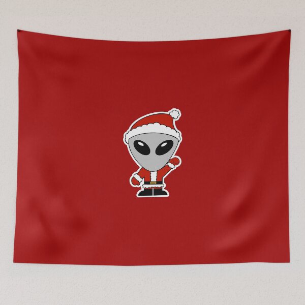 Item preview, Space Alien Santa (Christmas)  designed and sold by SpaceAlienTees.