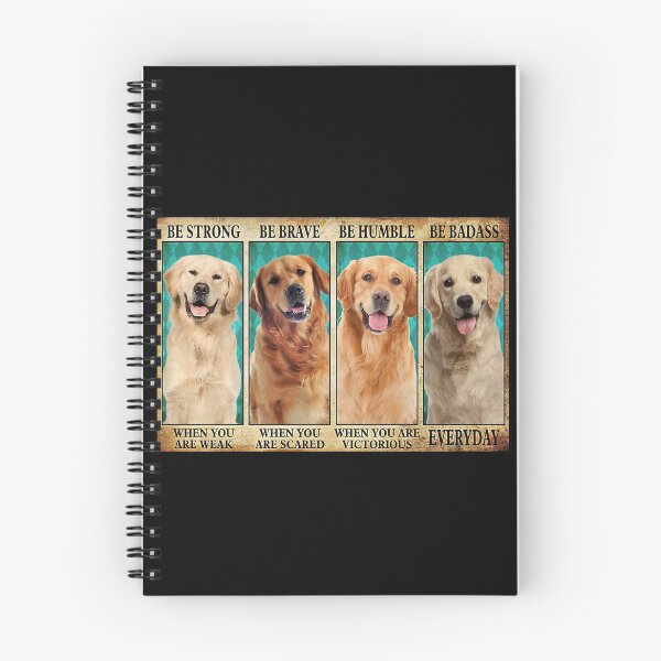 Item preview, Golden Retriever Be Badass Everyday designed and sold by MorningJoco.
