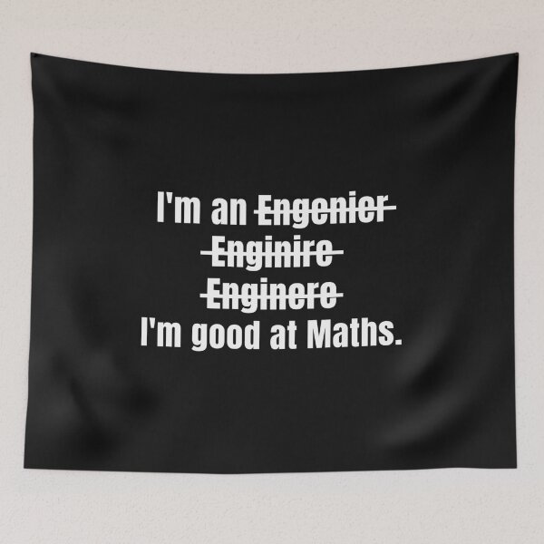 Item preview, I'm an Engineer - I'm good at maths designed and sold by MohitJain1109.
