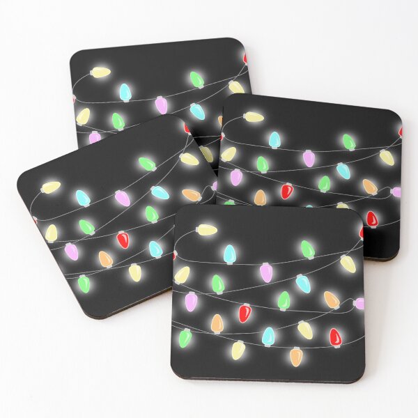 Item preview, Colorful Glowing Christmas  Lights designed and sold by inga-ra.