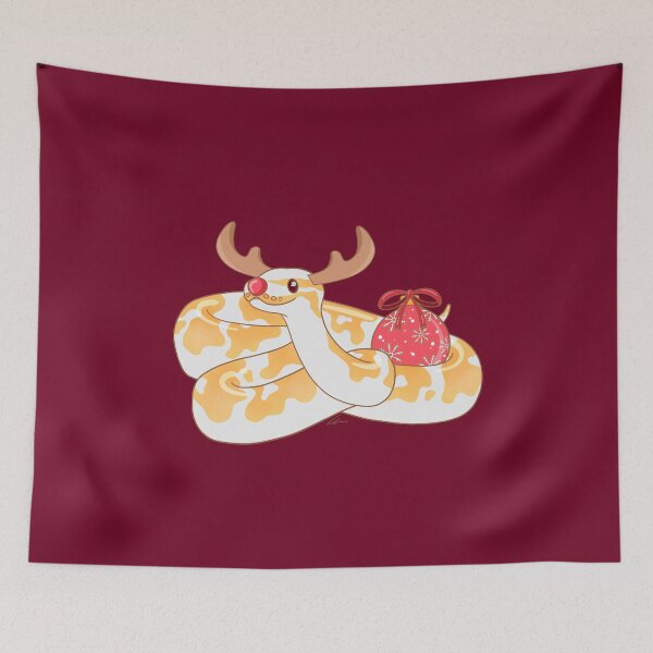 Item preview, Albino ball python, Christmas edition! designed and sold by anacecilia.
