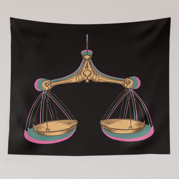 Item preview, Libra Retro Star Sign designed and sold by noveltiko.