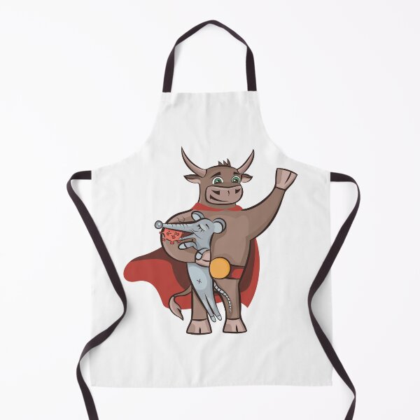 Item preview, New Year 2021 symbol ox with rat designed and sold by kisikoida.