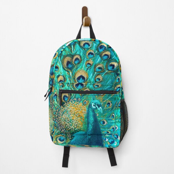 Item preview, Colourised Aqua Peacock designed and sold by Nicola Morgan.
