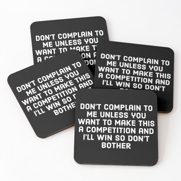 Item preview, No complaints  designed and sold by Fhfarms.