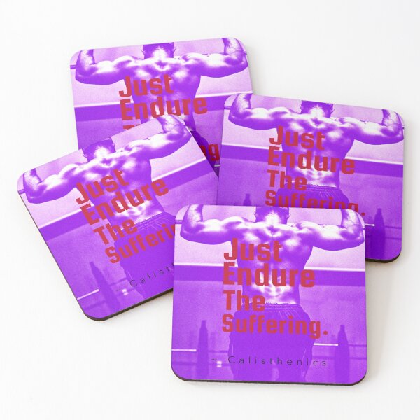 Item preview, Just Endure the suffering - pull up men. designed and sold by CocoAndMore.