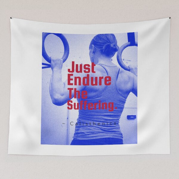 Item preview, Just Endure the suffering - pull up women. designed and sold by CocoAndMore.