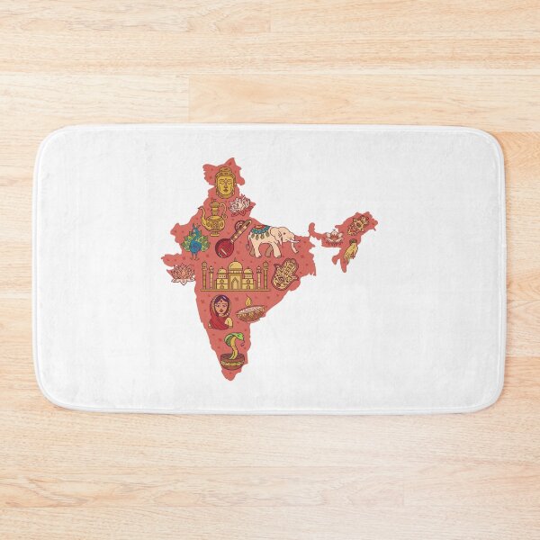 Item preview, India map designed and sold by DerSenat.