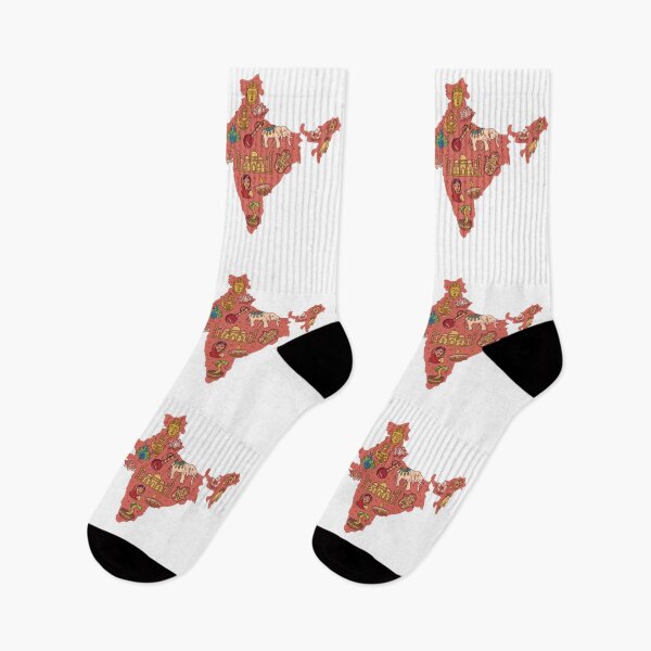 Item preview, India map designed and sold by DerSenat.
