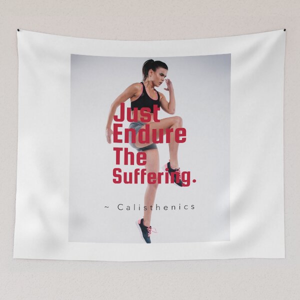 Item preview, Just Endure the suffering - jumping woman. designed and sold by CocoAndMore.