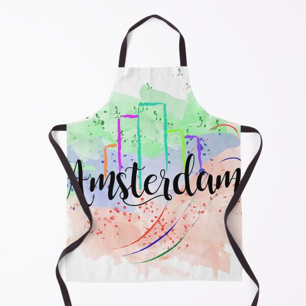 Item preview, Amsterdam, watercolor effect typography designed and sold by DBkaushal.
