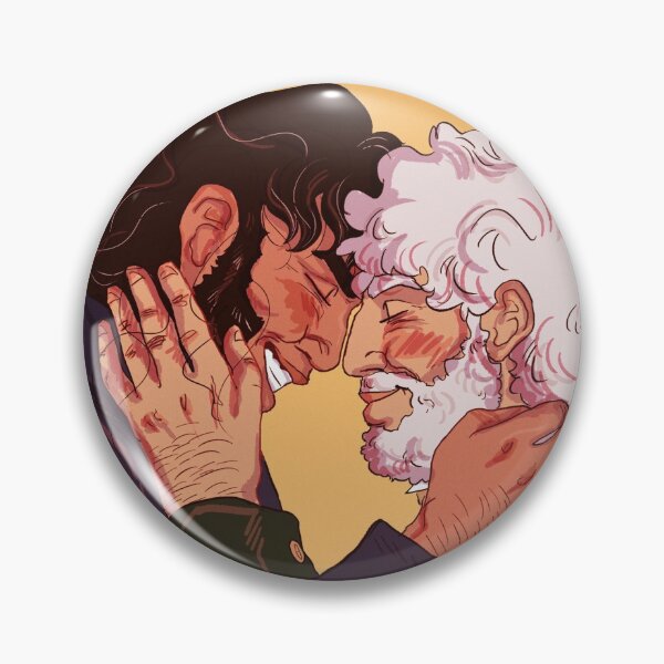 Item preview, Javert and Jean Valjean being happy designed and sold by raffaellllllo.