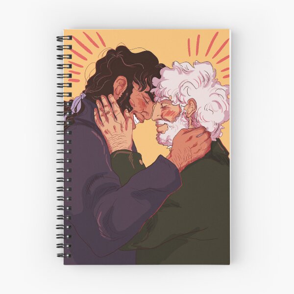 Item preview, Javert and Jean Valjean being happy designed and sold by raffaellllllo.