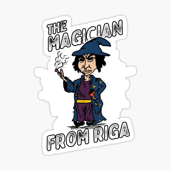 Mikhail Tal: The magician of Riga Sticker for Sale by Chess Bible