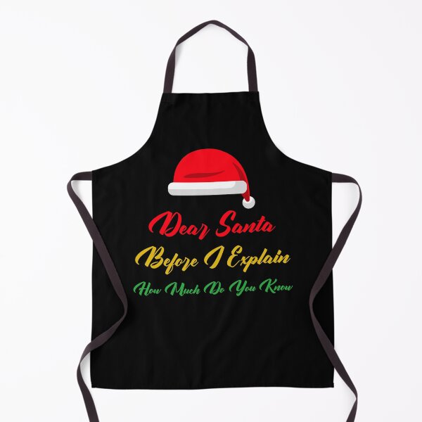 Item preview, Dear Santa Before I Explain How Much Do You Know Christmas Cap designed and sold by ChaseCoClothing.