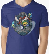 Zelda Wind Waker Earth Temple Men's V-Neck T-Shirt