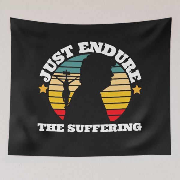 Item preview, Just Endure the Suffering (Jesus & Trump) designed and sold by UnboundFull.