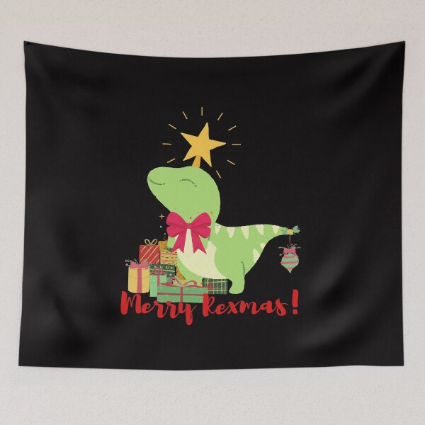 Item preview, Funny cute Merry Rexmas dinosaure christmas designed and sold by Digibee.
