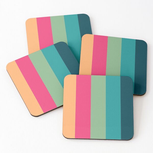 Item preview, Pretty Vertical Abstract nature stripes designed and sold by Thecolorschemer.