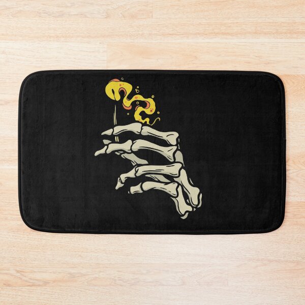 Item preview, Skeleton hand | burning match designed and sold by DerSenat.