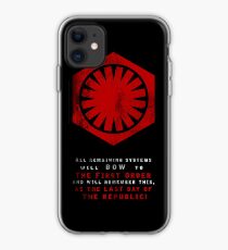 The Power of The First Order iPhone Case