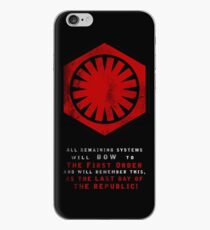 The Power of The First Order iPhone Case