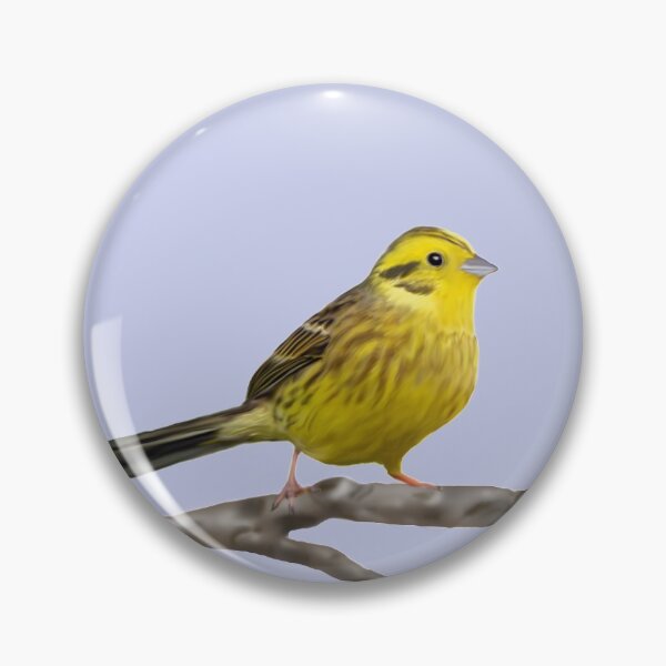 Item preview, Yellowhammer - UK Birds Digital Drawing Art  designed and sold by Victoria Charvill.