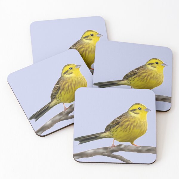 Item preview, Yellowhammer - UK Birds Digital Drawing Art  designed and sold by Victoria Charvill.