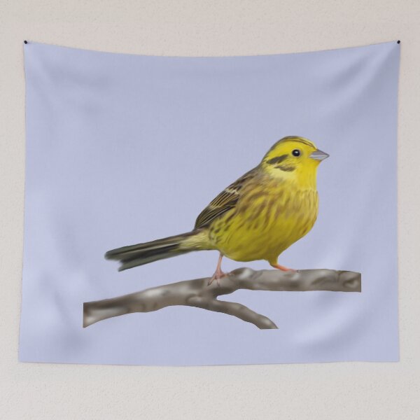 Item preview, Yellowhammer - UK Birds Digital Drawing Art  designed and sold by Victoria Charvill.