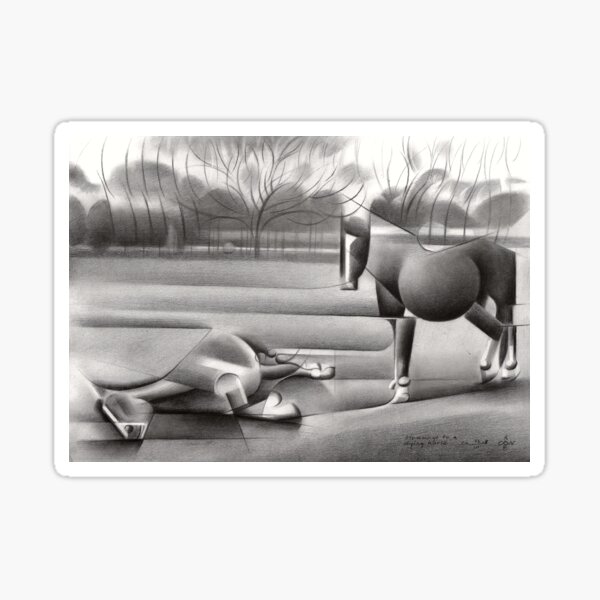 Item preview, Hommage to a dying horse – 02-03-18 designed and sold by Corne Akkers.
