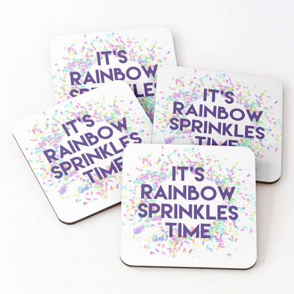 Item preview, it's rainbow sprinkles time designed and sold by bellatierra.
