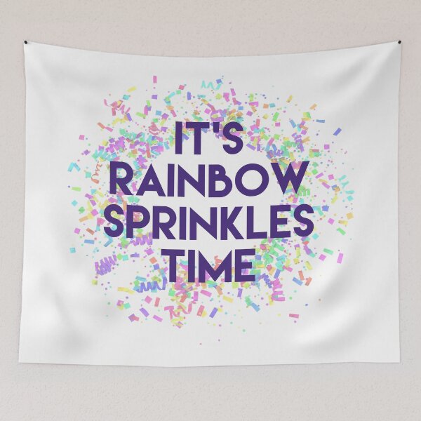 Item preview, it's rainbow sprinkles time designed and sold by bellatierra.