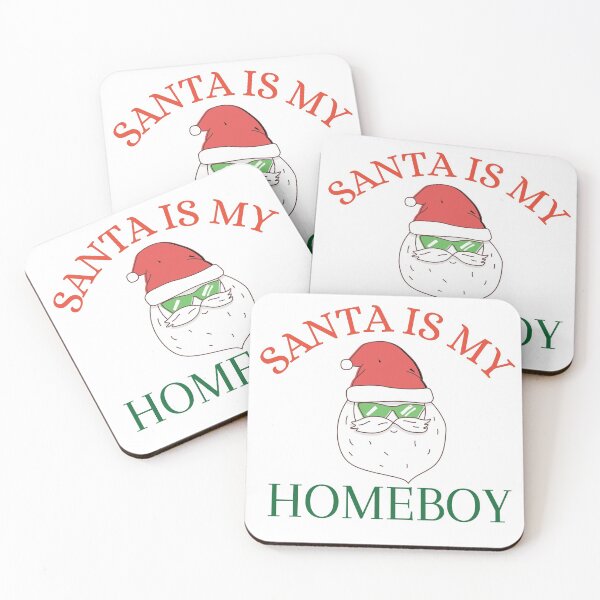 Item preview, Santa Is My Homeboy Funny Santa Claus designed and sold by The Full Cart.