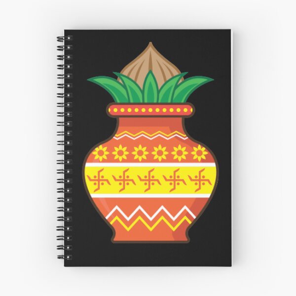 Item preview, Kalash Hindu Symbol for  Good Luck, happiness and prosperity  designed and sold by mprakash100.