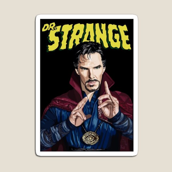 the strange avengers gold Magnet