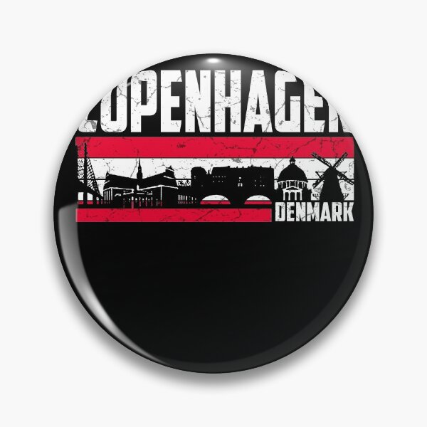Item preview, Copenhagen Denmark Flag Hometown Danish designed and sold by busydesign.