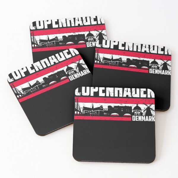 Item preview, Copenhagen Denmark Flag Hometown Danish designed and sold by busydesign.