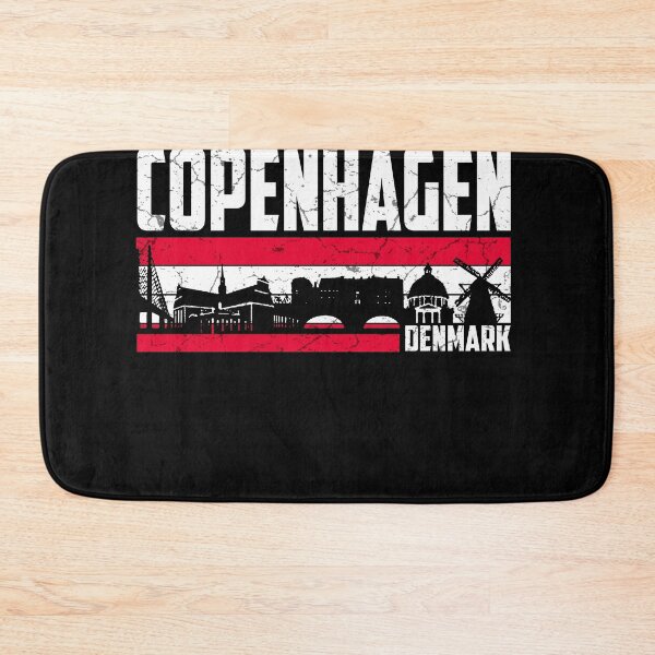 Item preview, Copenhagen Denmark Flag Hometown Danish designed and sold by busydesign.