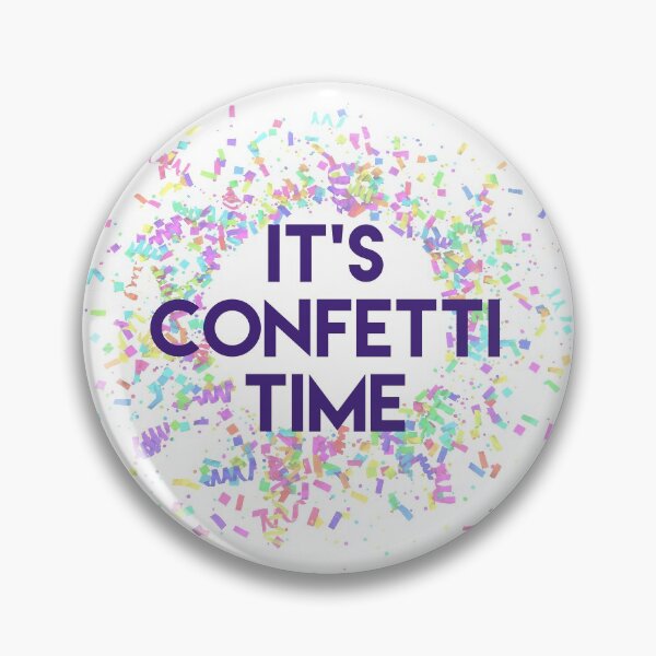 Item preview, it's confetti time designed and sold by bellatierra.