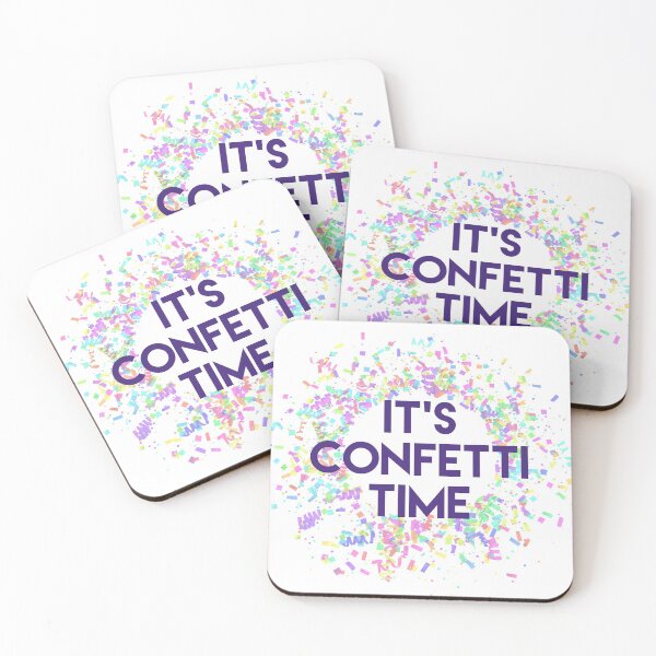 Item preview, it's confetti time designed and sold by bellatierra.